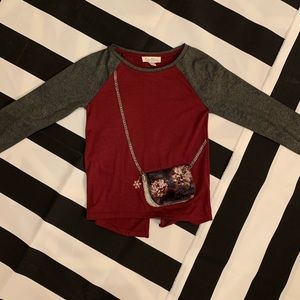 Jessica Simpson Detail causal girls top